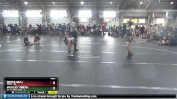 76 lbs Round 3 - Royce Beal, POWA vs Presley Green, PA Alliance Blue