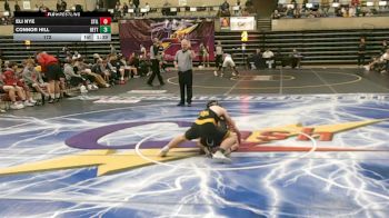 172 lbs Finals (8 Team) - Eli Nye, Stillwater, MN vs Connor Hill, Bettendorf, IA