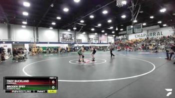 120 lbs Quarterfinal - Broden Spry, Murrieta Mesa vs Troy Buckland, Chaparral