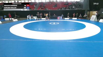 57kg Semifinal - Meagan Summers, Saskatoon Junior Huskies vs Gurleen Dhillon, Canadian Mal Wrestling