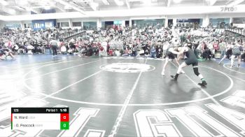 126 lbs Quarterfinal - Noah Ward, Logan vs Dixon Peacock, Emery