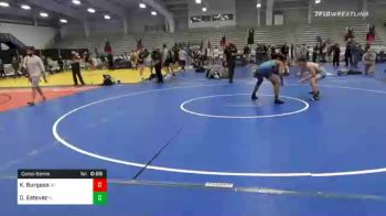152 lbs Consolation - Kaleb Burgess, NY vs Darian Estevez, FL
