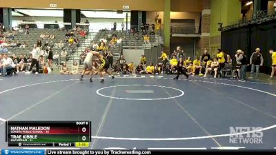 190 lbs Semifinals (8 Team) - Trae Kibble, MacArthur vs Nathan Maledon, Coweta Public School