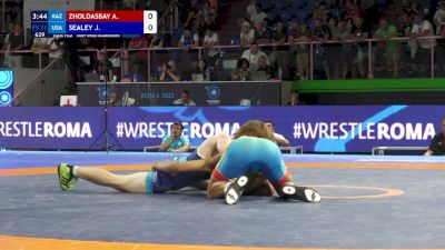 71 kg 1/8 Final - Alisher Zholdasbay, Kazakhstan vs Joseph Sealey, United States