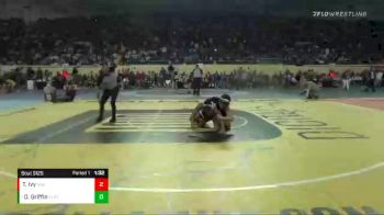 5A-145 lbs Semifinal - Daegen Griffin, El Reno vs Tre` Ivy, Ada