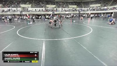 77 lbs Round 1 - Caleb Schmitz, Monroe Wrestling Club vs Maddex Maurer, Big Game Wrestling Club