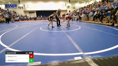 80 lbs Consi Of 8 #2 - Jagger Autry, Broken Arrow Wrestling Club vs Jaxsyn Gibson, Berryhill Wrestling Club