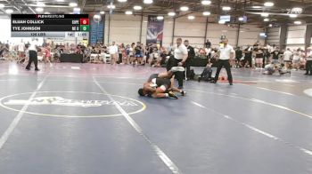 126 lbs Rr Rnd 3 - Elijah Collick, Superior Elite vs Tye Johnson, NC United