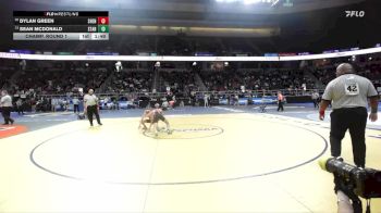 I-108 lbs Champ. Round 1 - Sean McDonald, Starpoint vs Dylan Green, Shenendehowa