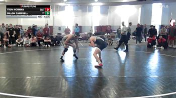 133 lbs Semifinal - Troy Hohman, NC State vs Dillon Campbell, Virginia Tech