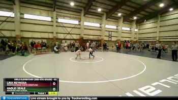 62 lbs Round 1 - Hadlei Seale, Ridgeline High School vs Lina Reynosa, Mountain Ridge Youth Wrestling