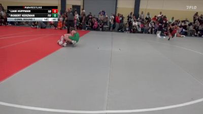 95 lbs Cons. Round 1 - Robert Kerzman, Paynesville vs Liam Huffman, Immortal Athletics WC