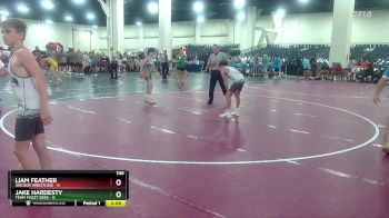 106 lbs Round 4 (10 Team) - Jake Hardesty, Team Fuzzy Bees vs Liam Feather, Anchor Wrestling
