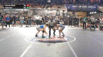 130 lbs Semifinal - Kami Rice, Charlotte Hs vs Willow White, South Dade