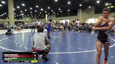 172 lbs Round 2 - Dean Wingate, Ground Zero Wrestling vs Ailani Conely, Independent