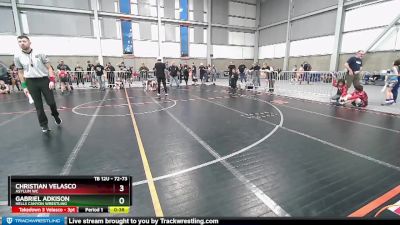 72-73 lbs Round 2 - Christian Velasco, Asylum WC vs Gabriel Adkison, Hells Canyon Wrestling