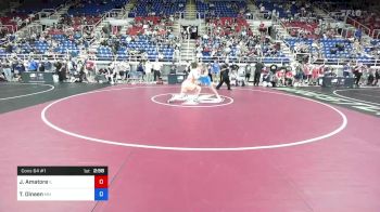 195 lbs Cons 64 #1 - Jimmy Amatore, Illinois vs Thomas Dineen, Minnesota