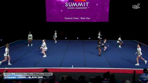 Dynamic Cheer - Black Ops [2026 L1 Senior - D2 - Small Semis] 2026 The D2 Summit