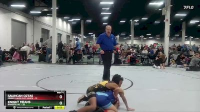 84 lbs Round 6 (10 Team) - Knight Means, Rangers WC vs Salihcan Oztas, Finger Lakes Elite White