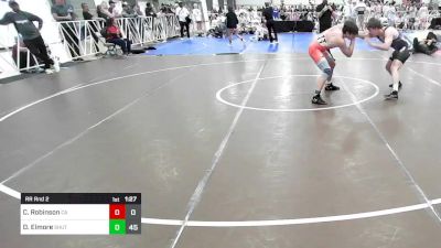 170 lbs Rr Rnd 2 - Carson Robinson, Combat Athletics Red vs Dylan Elmore, TSB