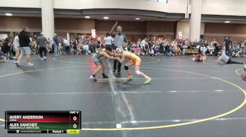 105 lbs Round 2 - Avery Anderson, SHWA vs Alex Sanchez, Greeneville Wrestling