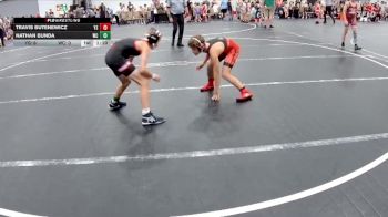 76 lbs Round 1 (6 Team) - Nathan Bunda, Wrecking Crew vs Travis Butenewicz, Yale Street