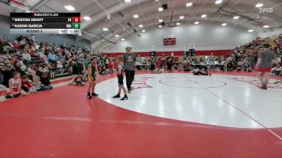 58-60 lbs Round 4 - Weston Devitt, Platte Valley vs Kason Garcia, HRA