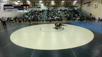 144 lbs Round 2 - Rodolfo Moreno, Dallas South Oak Cliff vs Chad Watson, Richardson