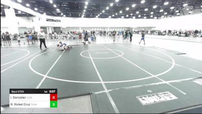 85 lbs Consi Of 8 #2 - Israel Gonzalez, Tucson Cyclones vs Roan Rickel Cruz, Team Aggression