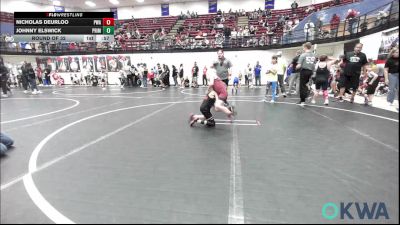 52 lbs Round Of 32 - Nicholas Deurloo, Perry Wrestling Academy vs Johnny Elswick, Prime Wrestling