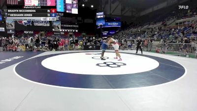285 lbs Champ. Rd Of 32 - Bradyn McConneha, PA vs Ke'shawn Jones, TX