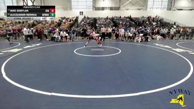 131 lbs Cons. Round 3 - Jake Sobylak, Shaker Youth Wrestling vs Aliczander Berroa, Indian River Pee Wee Wrestling Club