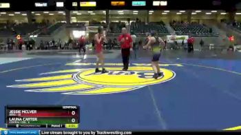 135 lbs Semis (4 Team) - Jessie Mclver, Bend vs Launa Carter, Central Linn