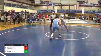 172 lbs Semifinal - Thomas Dressler, Spring Grove vs Tucker Hogan, Daniel Boone