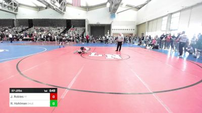 87-J2 lbs Semifinal - Jackson Robles, Team Tugman vs Riley Hohlman, East Meadow Jets