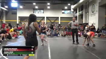 106 lbs Placement (4 Team) - Kiara Ruiz, Grand View WC vs Jocelyn Prado, Nebraska Vipers Gold