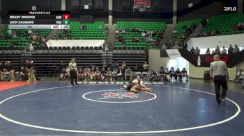 167 lbs Finals (2 Team) - Jack Salmans, Pike Road School vs Brady Brooks, Gardendale Hs