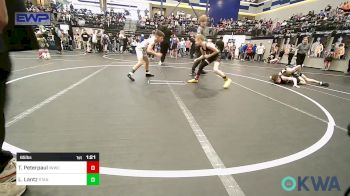 85 lbs Semifinal - Talon Peterpaul, Iron Will Wrestling Club vs Lennon Lantz, Standfast OKC