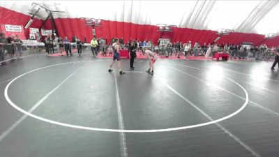 126 lbs Quarterfinal - Ben Pece, Mukwonago Wrestling Club vs Bently Nowak, Wrestling Factory