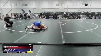 126 lbs Round 1 (8 Team) - Maximus Riggins, Iowa vs Lawson Eller, Minnesota Blue