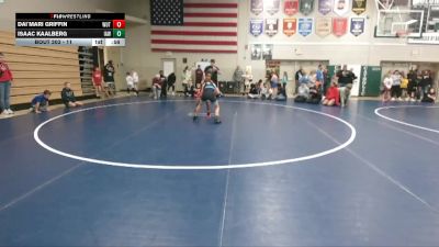 11 lbs Round 1 - Dai`Mari Griffin, Waterloo United Titans vs Isaac Kaalberg, Immortal Athletics WC