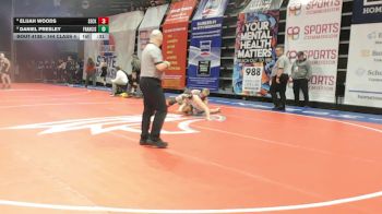144 Class 4 lbs Cons. Round 1 - Elijah Woods, Seckman vs Daniel Presley, Francis Howell