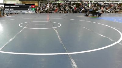 126 lbs Round Of 32 - Raffi Rafaelian, La Salle Academy vs Jisup Shin, Weston