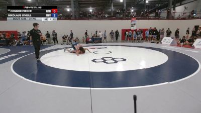 70 kg Cons. Rd Of 32 - Connor Pierce, NLWC/TMWC vs Nikolaus O'Neill, Tar Heel Wrestling Club