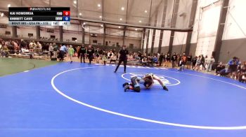 U14 FK - 115 lbs Semis - Kai Komomua, FordDynastyWrestlingClub vs Emmett Cass, South West Washington Wrestling Club