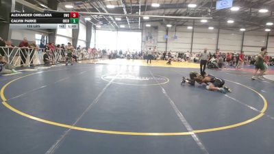 120 lbs Rr Rnd 2 - Alexander Orellana, Doughboy Gold - HSB vs Calvin Parke, Orchard South WC - HSB