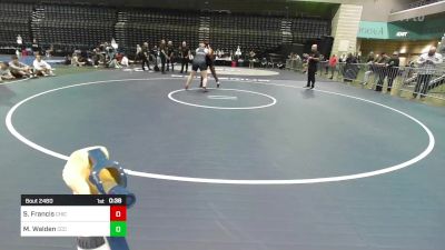 190 lbs Consi Of 4 - Sifiah Francis, Chico vs Makayla Walden, Corner Canyon