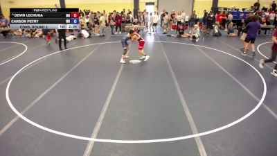 126 lbs Cons. Round 2 - Devin Lechuga, MN vs Carson Petry, MN