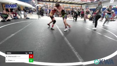 105 lbs Rr Rnd 3 - Bentley Wainscott, Husky Wrestling Club vs Chase Elam, Elgin Wrestling