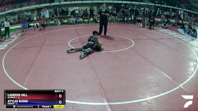 101 lbs Round 3 (8 Team) - Landon Hill, Alaska 1 vs Stylin Ranis, Hawaii